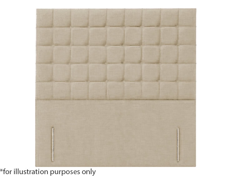 Apollo 4ft Prague Headboard - House Beige | Buy Online | Beds.ie