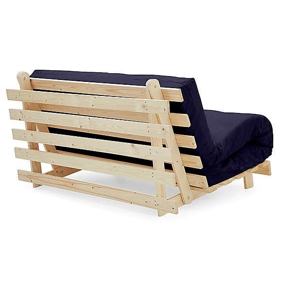 4ft6 Mito Futon Bed with Fuchsia Pink Mattress - Image 4