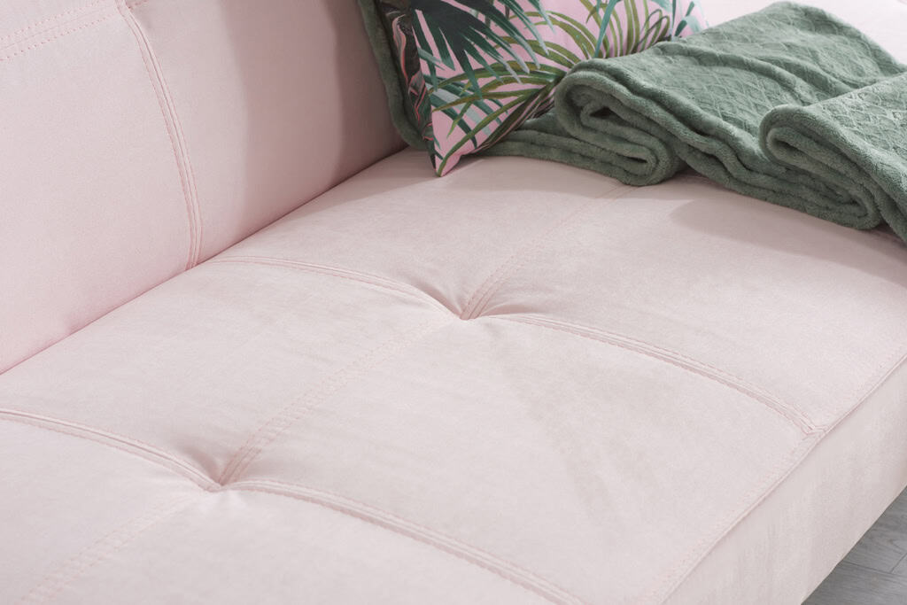 Aurora Sofa Bed - Blush Pink - Image 4