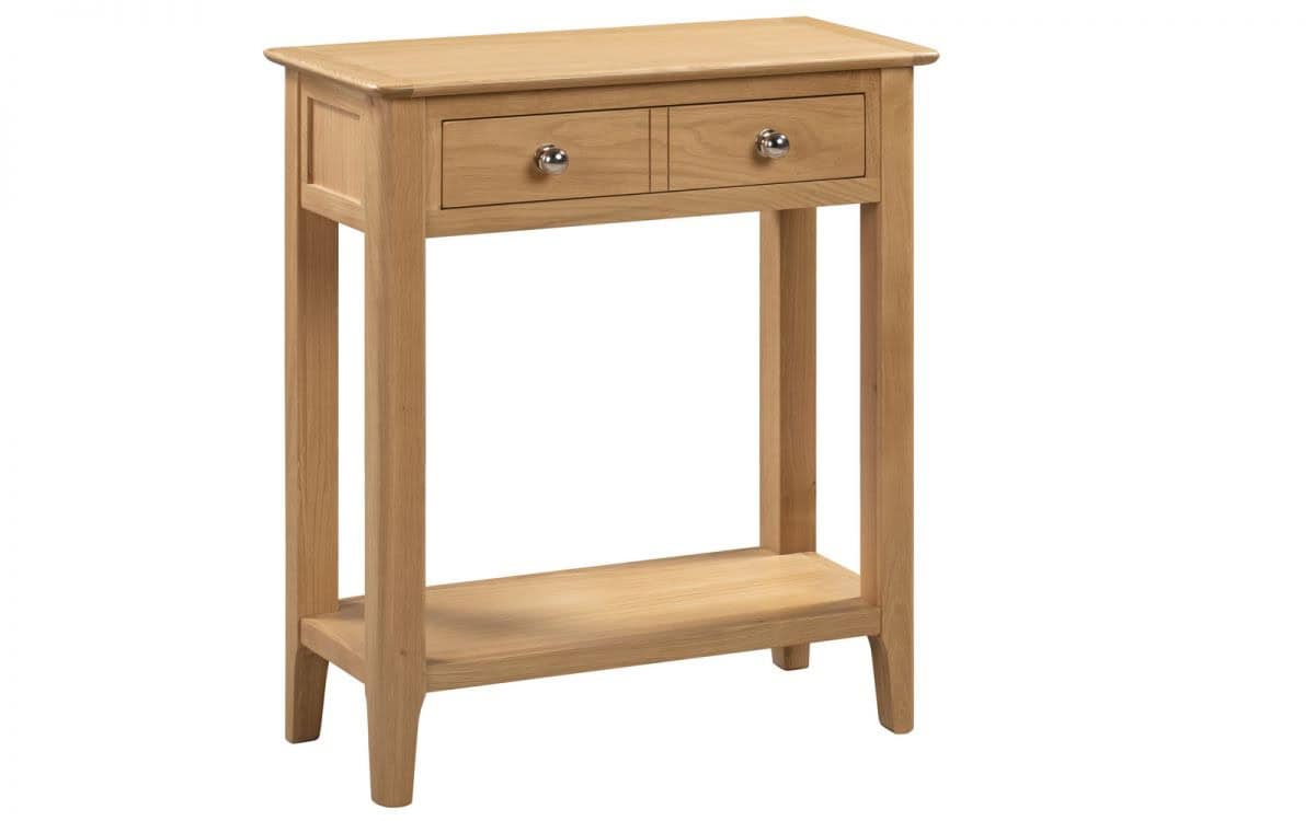 Alderbury Console Table - Oak | Buy Online | Beds.ie
