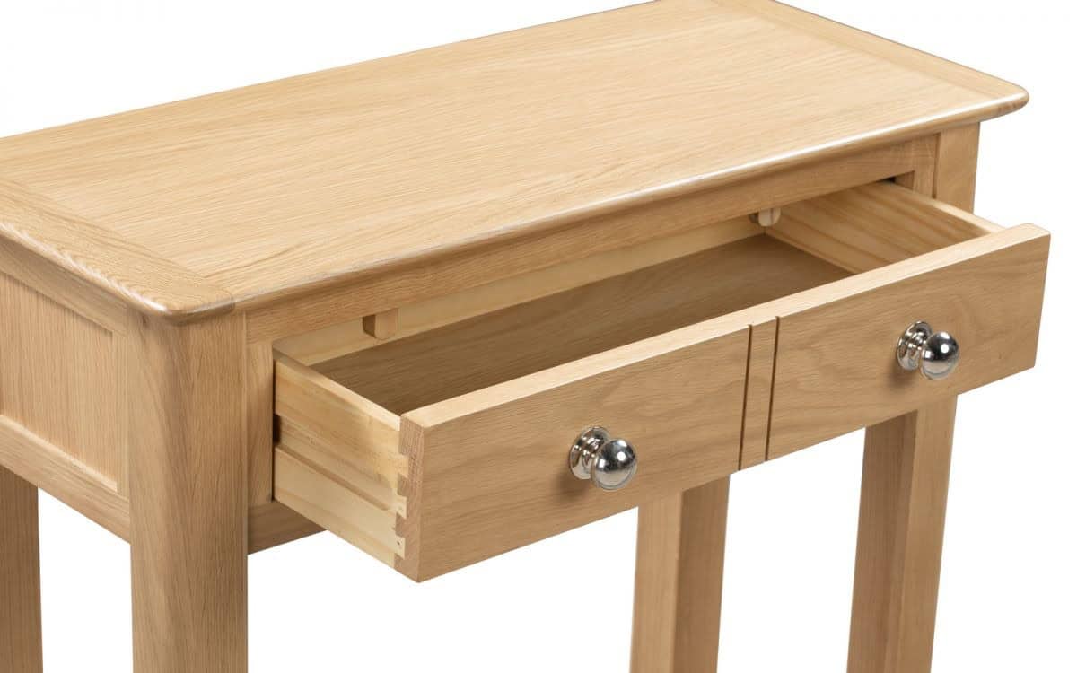 Alderbury Console Table  - Oak - Image 4