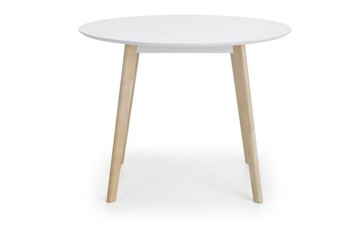 Ronda Round Dining Table - White - Image 4