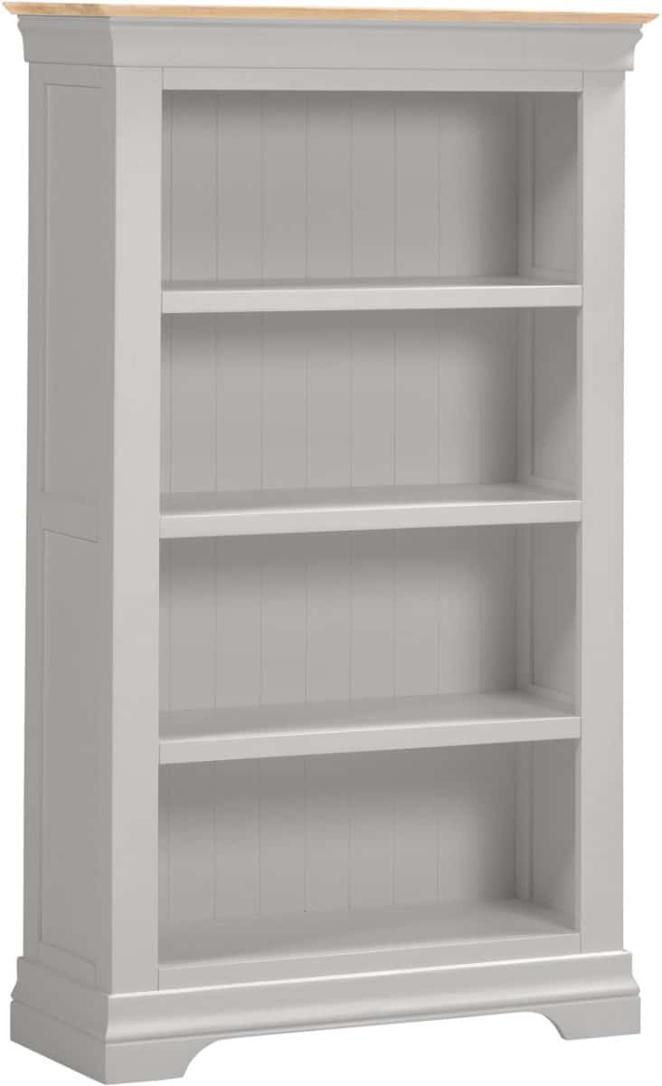Bordeaux Bookcase - Pebble Grey | Buy Online | Beds.ie