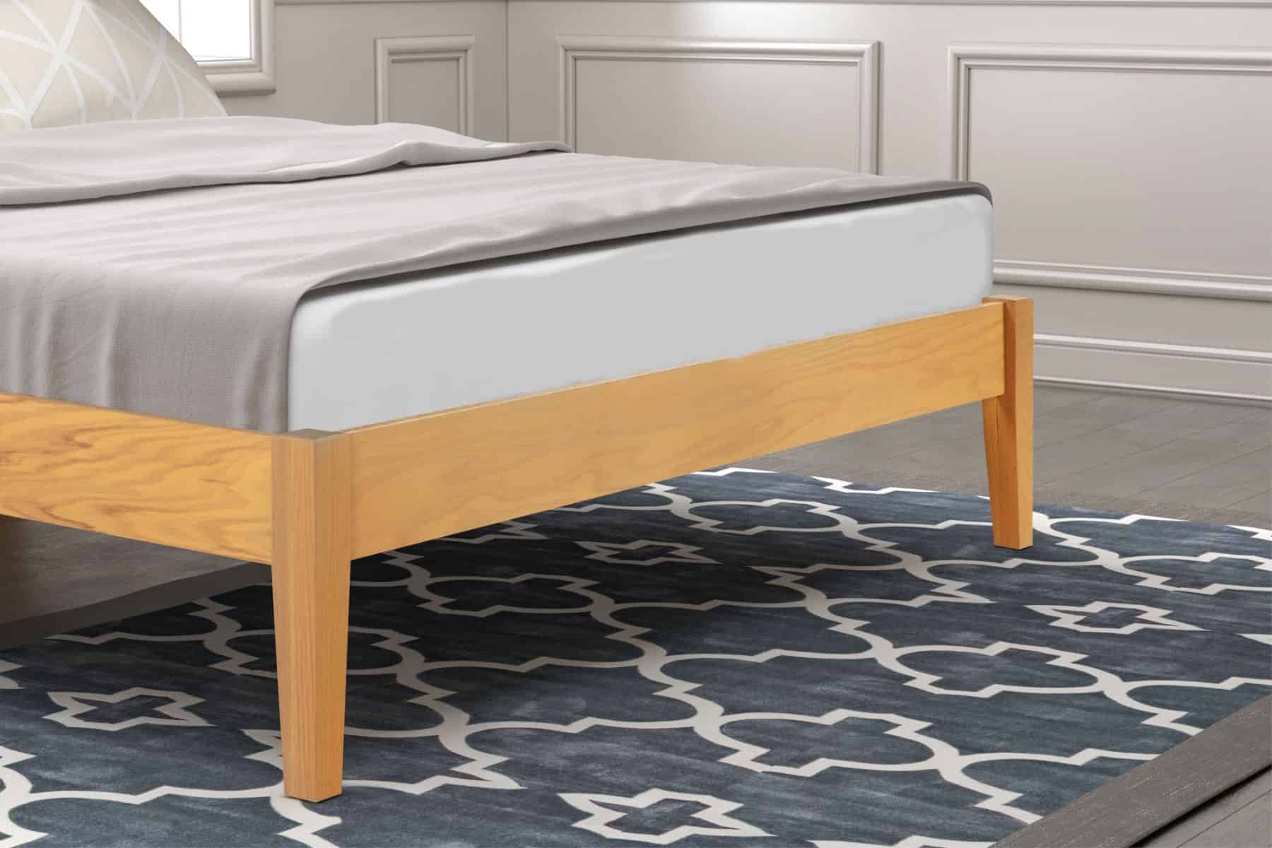 Flintshire 5ft Whelston Bedframe - Herringbone Oak - Image 4