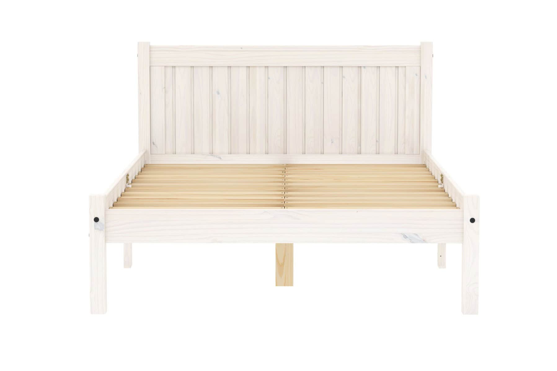 4ft Rio Bedframe - White Wash - Image 5