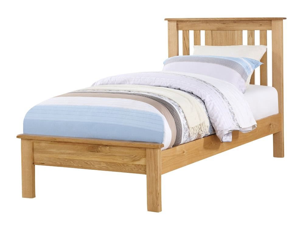 Newbridge Oak 3ft Low End Bed Frame | Buy Online | Beds.ie