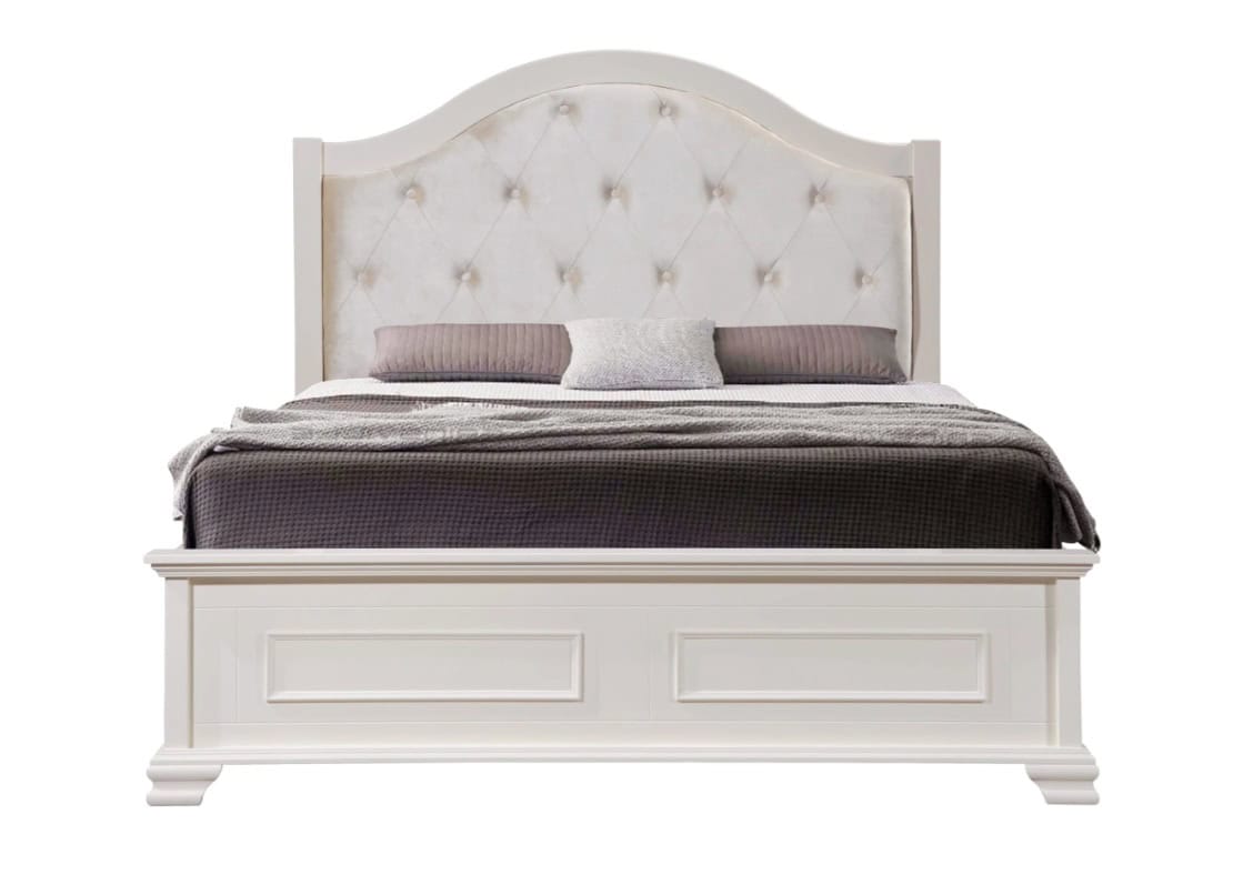 Charlotte 6ft Bedframe - Cream | Buy Online | Beds.ie