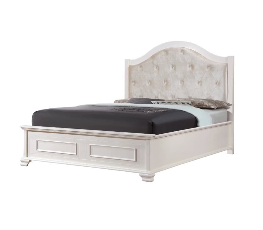 Charlotte 6ft Bedframe - Cream - Image 2