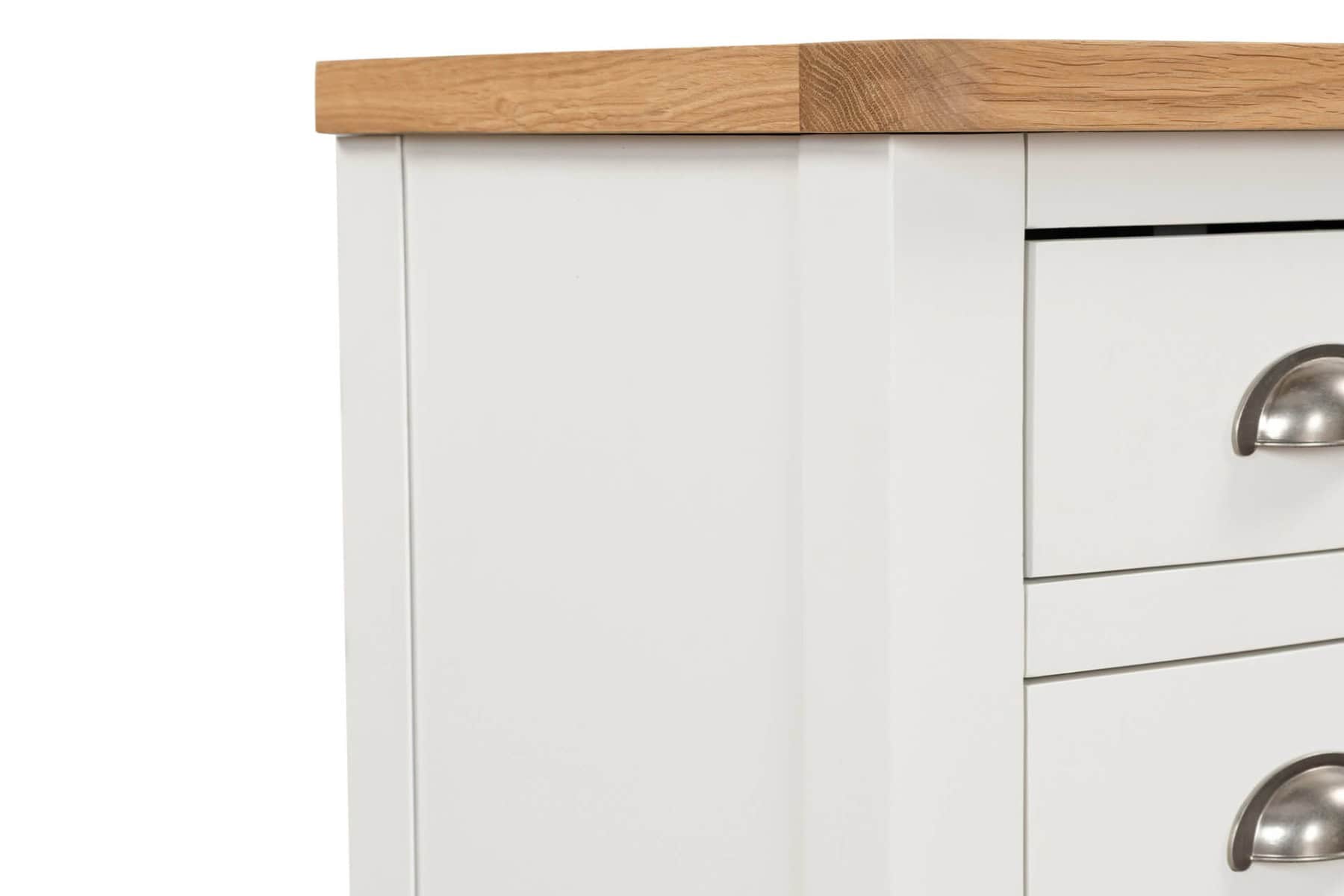Mellor 3 Drawer Bedside - Cashmere - Image 7