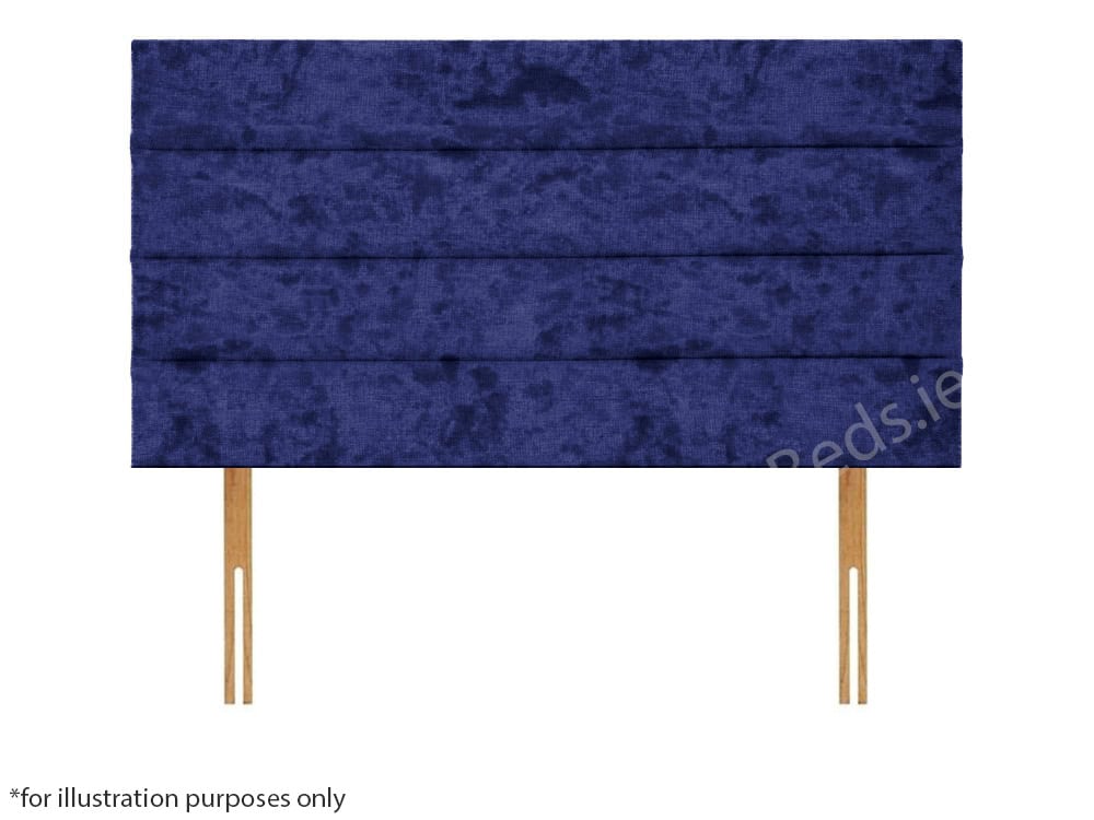 Apollo 5ft Dundee Headboard - Glitz Navy | Buy Online | Beds.ie