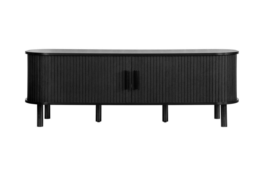 Axel Fluted TV Unit - Black - Image 2