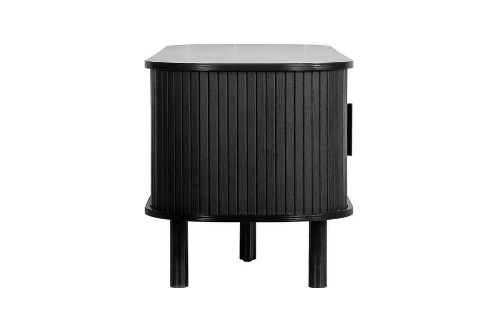 Axel Fluted TV Unit - Black - Image 4