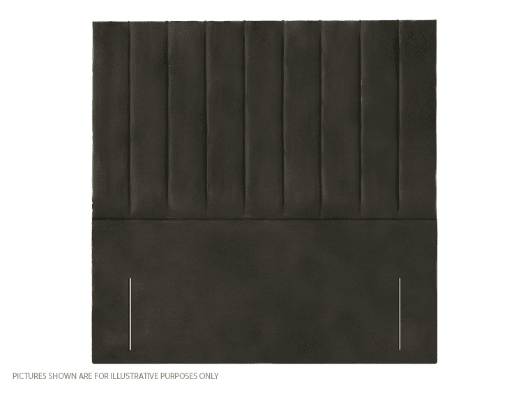 Apollo 2ft6 Madrid Headboard - Velvet Dark Grey | Buy Online | Beds.ie