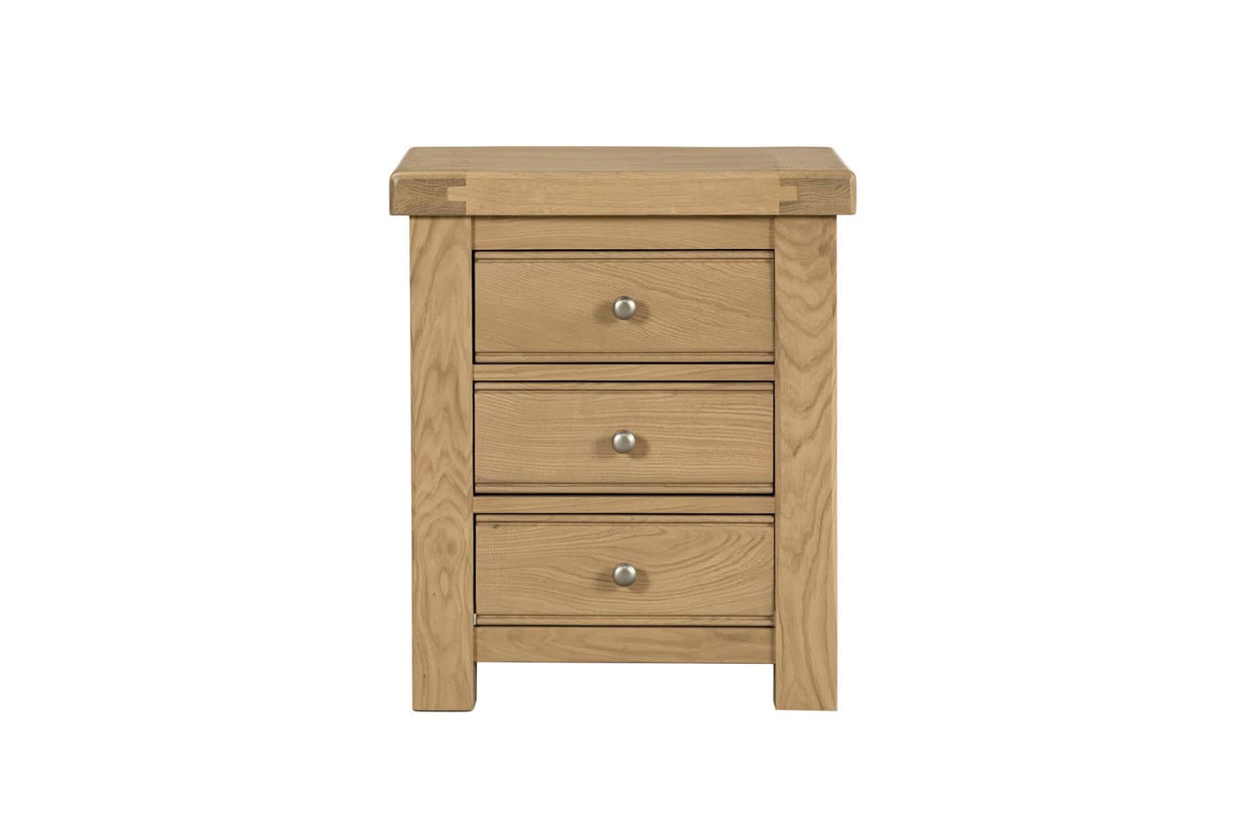 Delaney Bedside Table - Natural Oak - Image 2