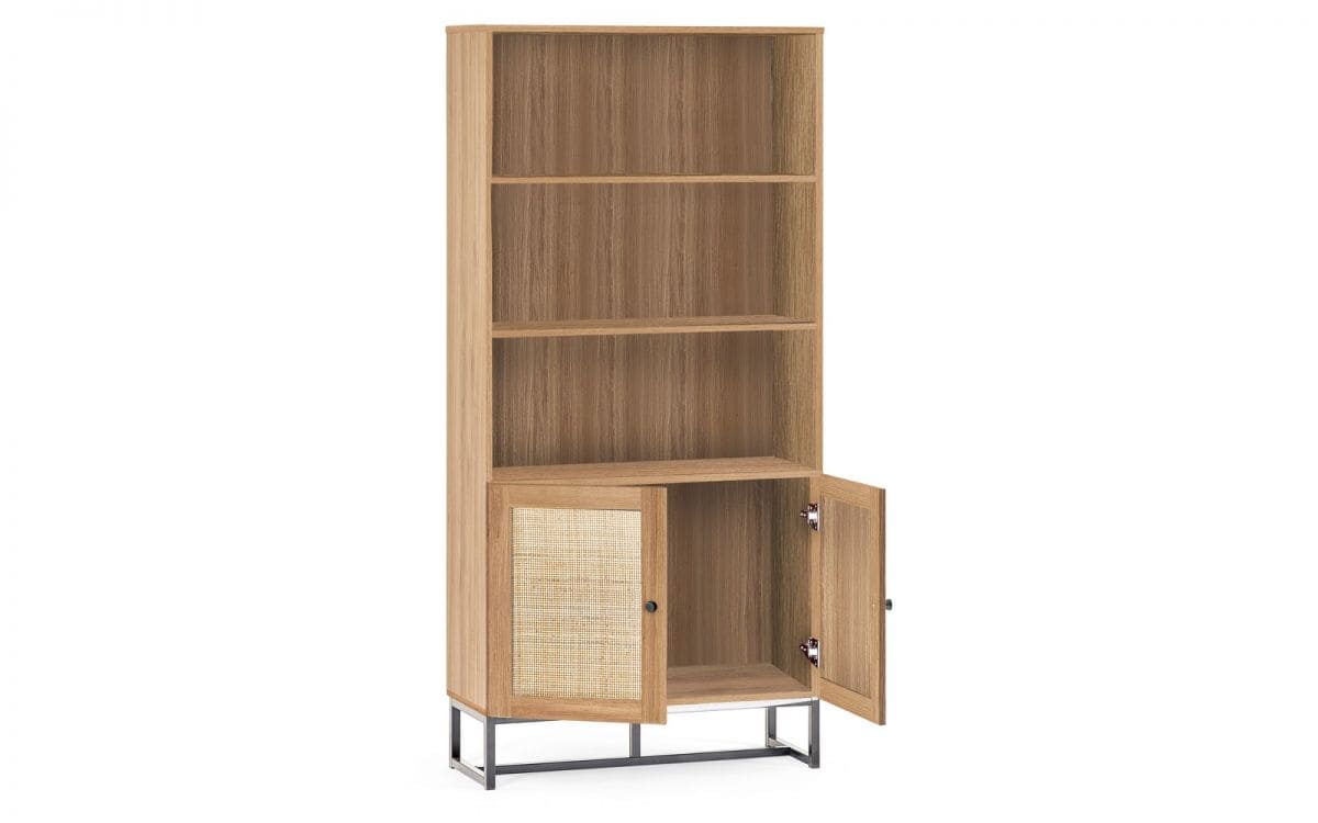 Corbridge Tall Bookcase - Oak - Image 3