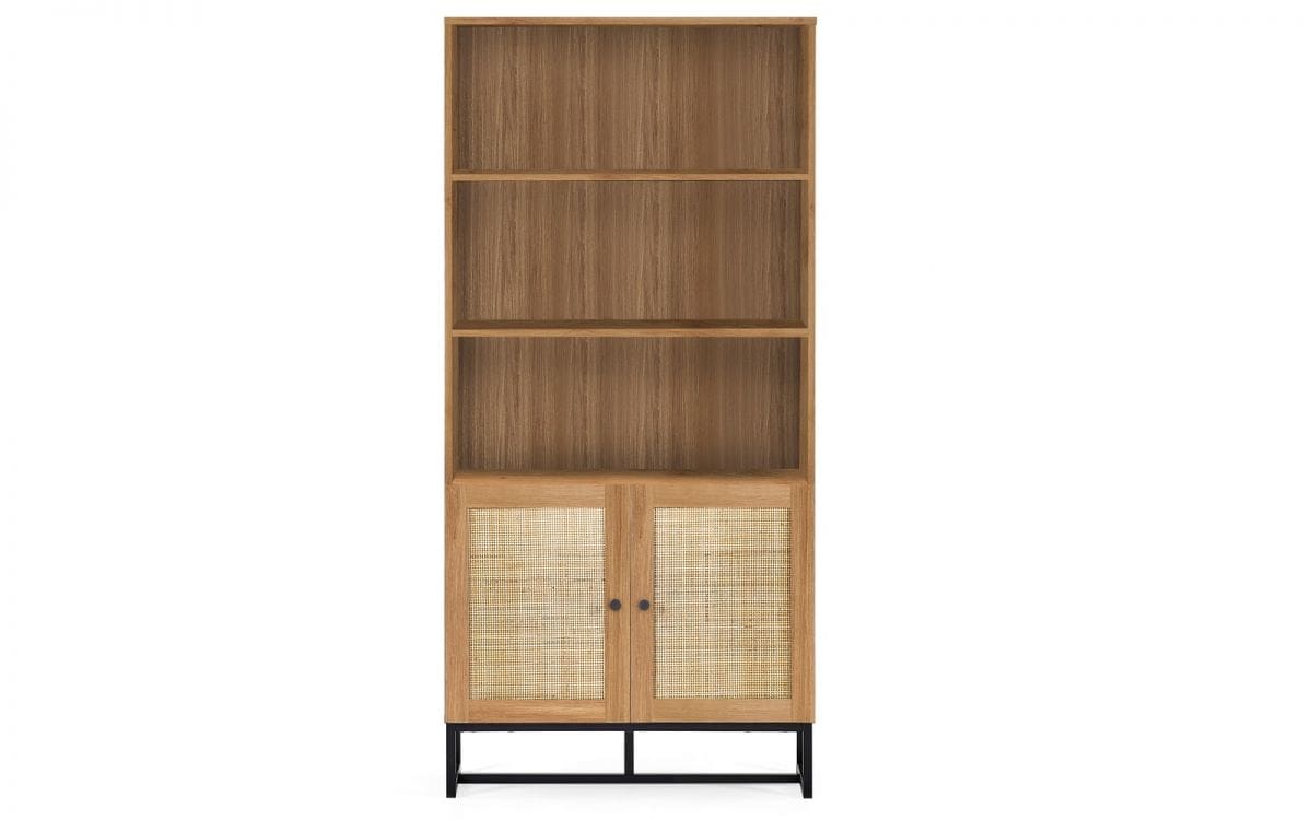 Corbridge Tall Bookcase - Oak - Image 4