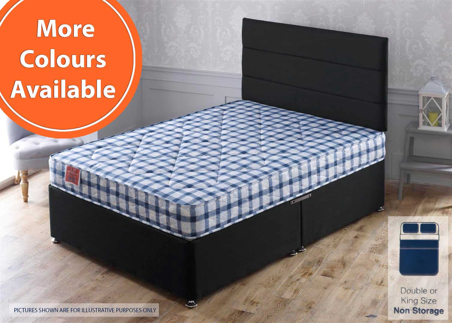 Apollo 5ft Acetate Bed | Buy Online | Beds.ie