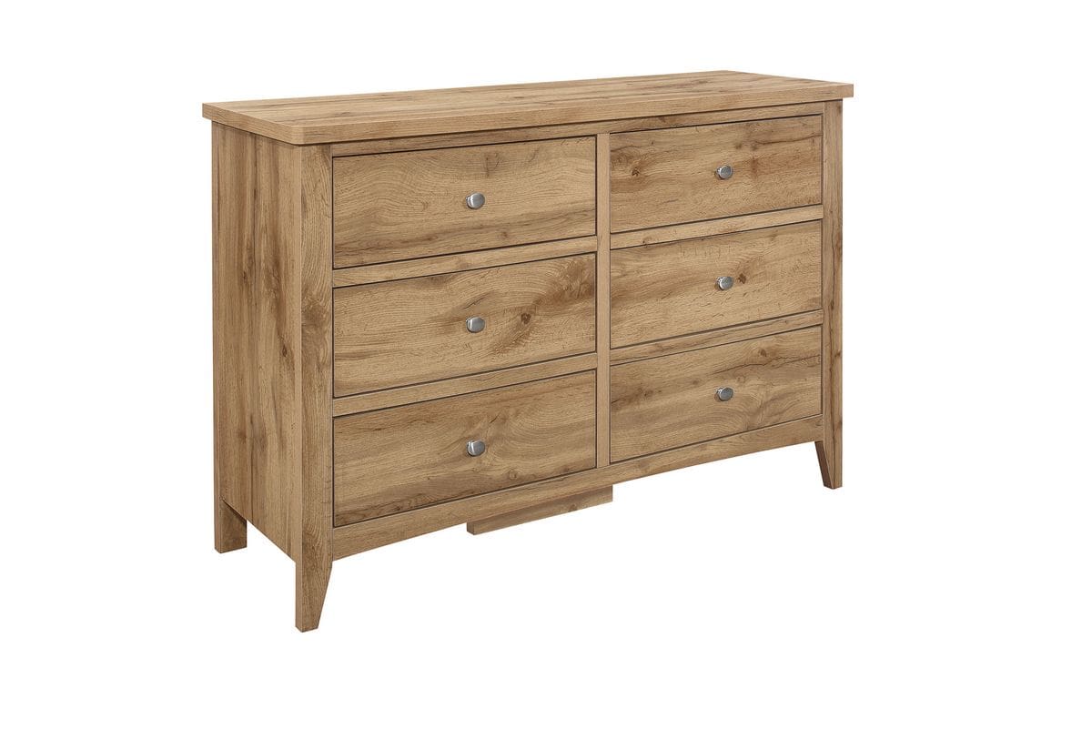Hampstead 6 Drawer Chest - Oak - Image 2