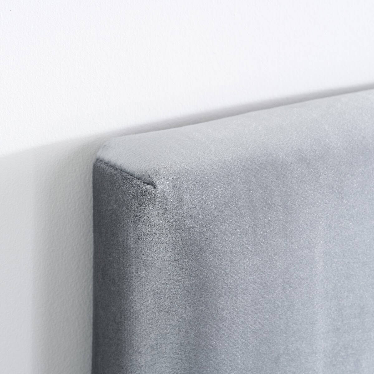 Loxley 5ft Ottoman Bedframe - Grey Velvet - Image 5