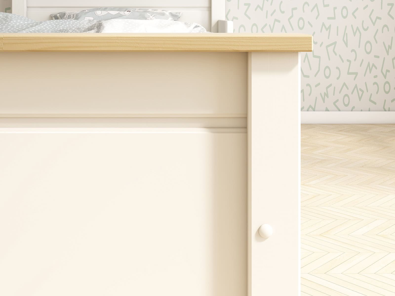 Kids Avenue Heritage Pullout Bedframe With Mattress - Image 3