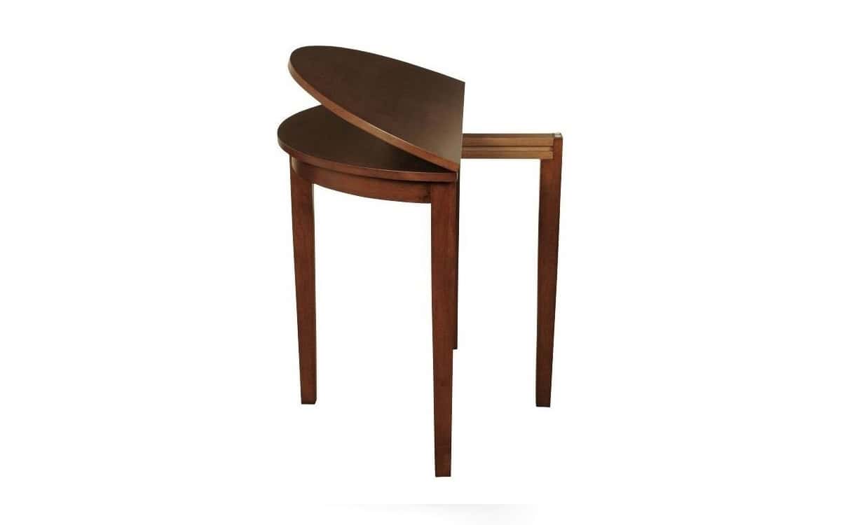 Hanover Dark Half Moon Dining Table | Buy Online | Beds.ie