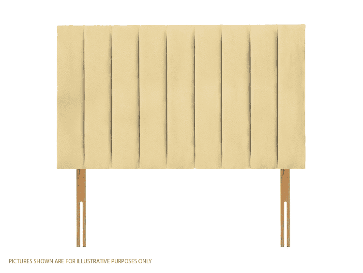 Apollo 2ft6 Dartford Headboard - Velvet Cream | Buy Online | Beds.ie