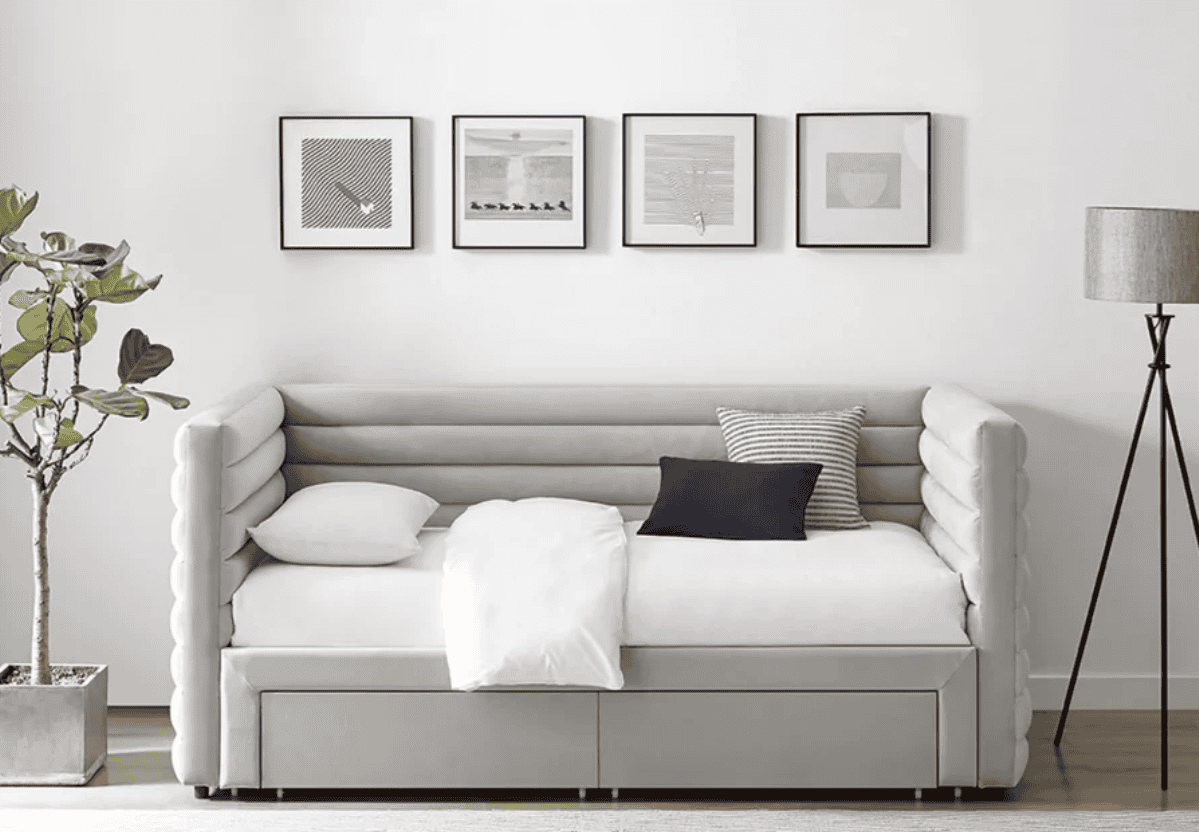Limelight Bellatrix Storage Day Bed - Grey - Image 3