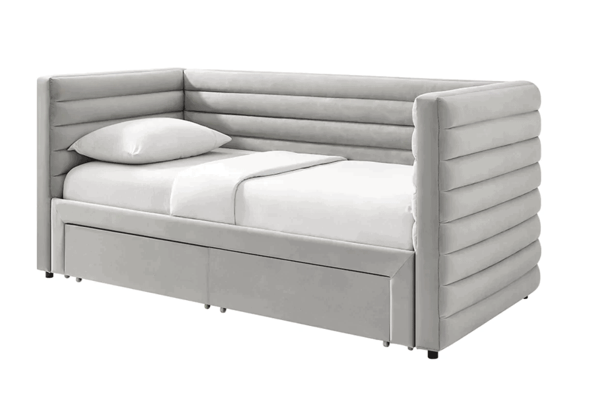 Limelight Bellatrix Storage Day Bed - Grey - Image 5