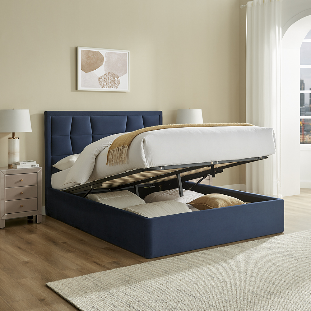 Limelight Carmen 5ft Ottoman - Navy 01