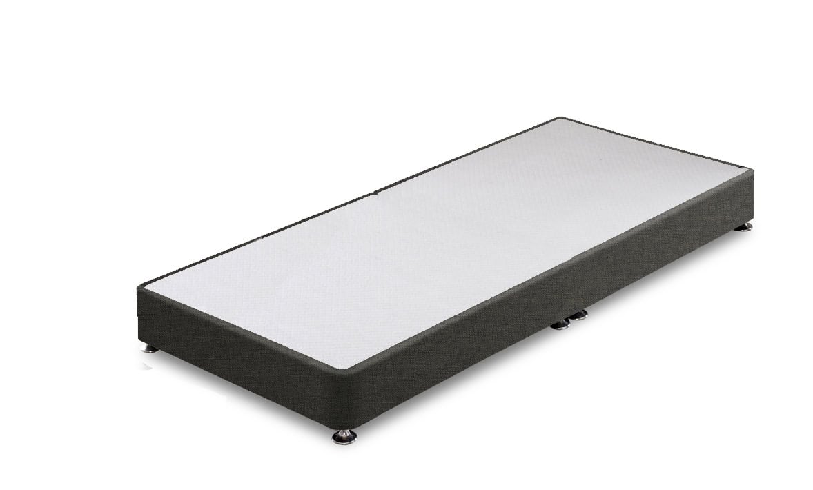 Apollo 2ft6 Azzure Dark Grey Low Profile Divan Base | Buy Online | Beds.ie