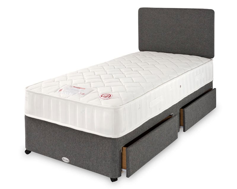 Healthbeds 3ft6 by 6ft6 Polo XL Single 2 Drawer Bed | Buy Online | Beds.ie