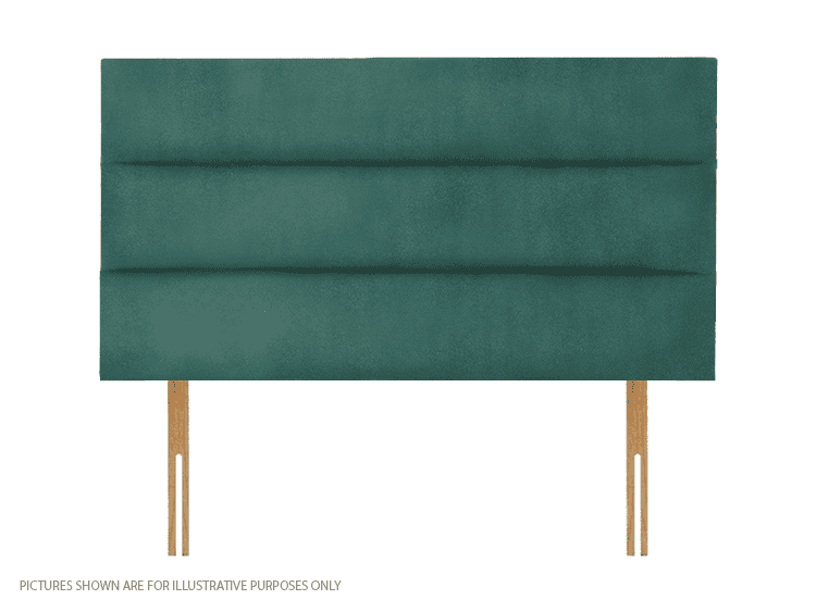 Apollo 3ft Plymouth Headboard - Velvet Turquoise | Buy Online | Beds.ie
