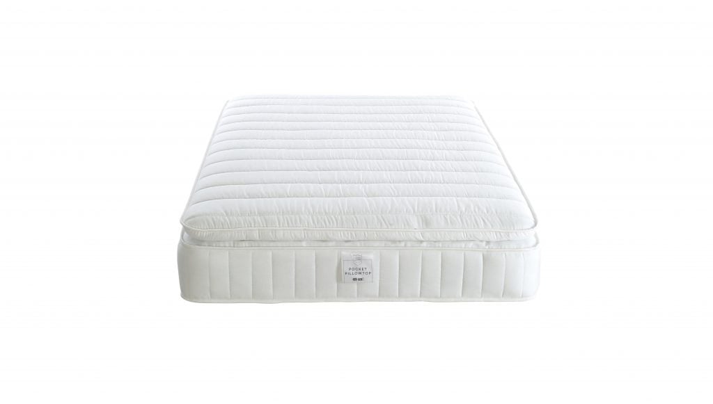 Shire 4ft Pocket Pillowtop 1000 Memory 4 Drawer Bed - Image 2