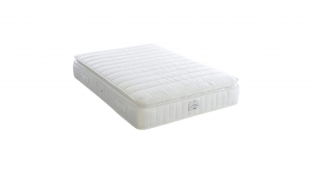 Shire 4ft Pocket Pillowtop 1000 Memory 4 Drawer Bed - Image 5