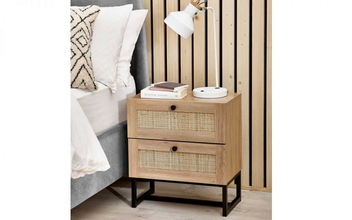 Corbridge Bedside - Oak | Buy Online | Beds.ie
