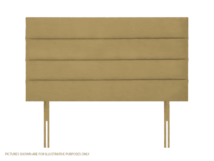 Apollo 6ft Dundee Headboard - Velvet Sand | Buy Online | Beds.ie