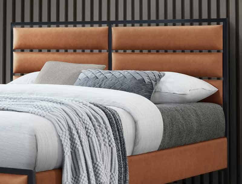 Flintshire 4ft6 Marford Bedframe - Tan - Image 2