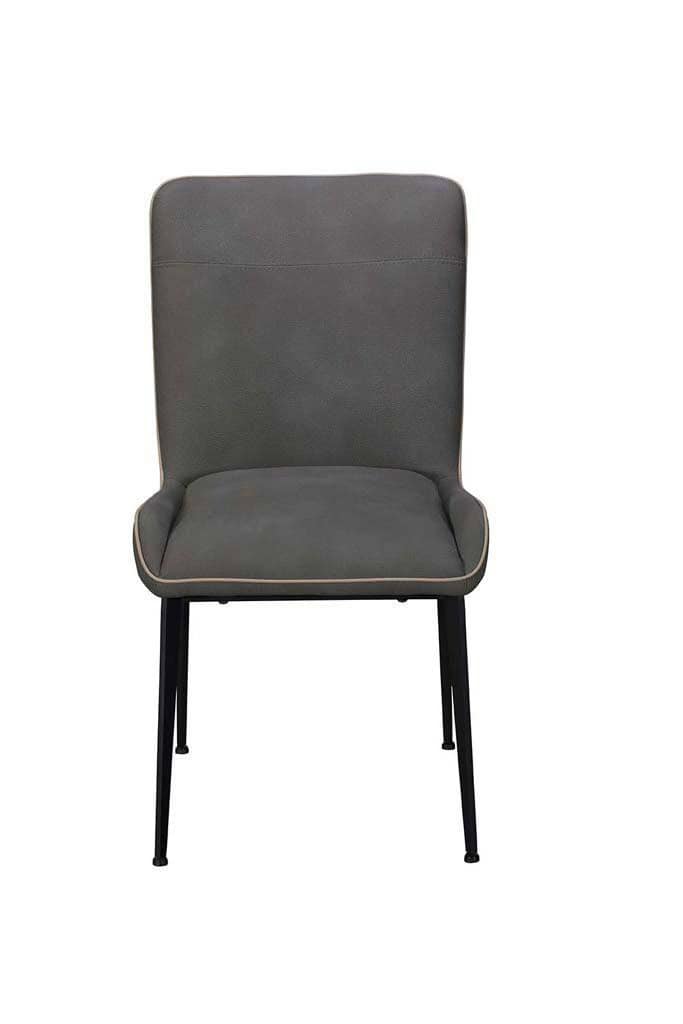 Rebecca Dining Chair (Pair) - Grey - Image 2