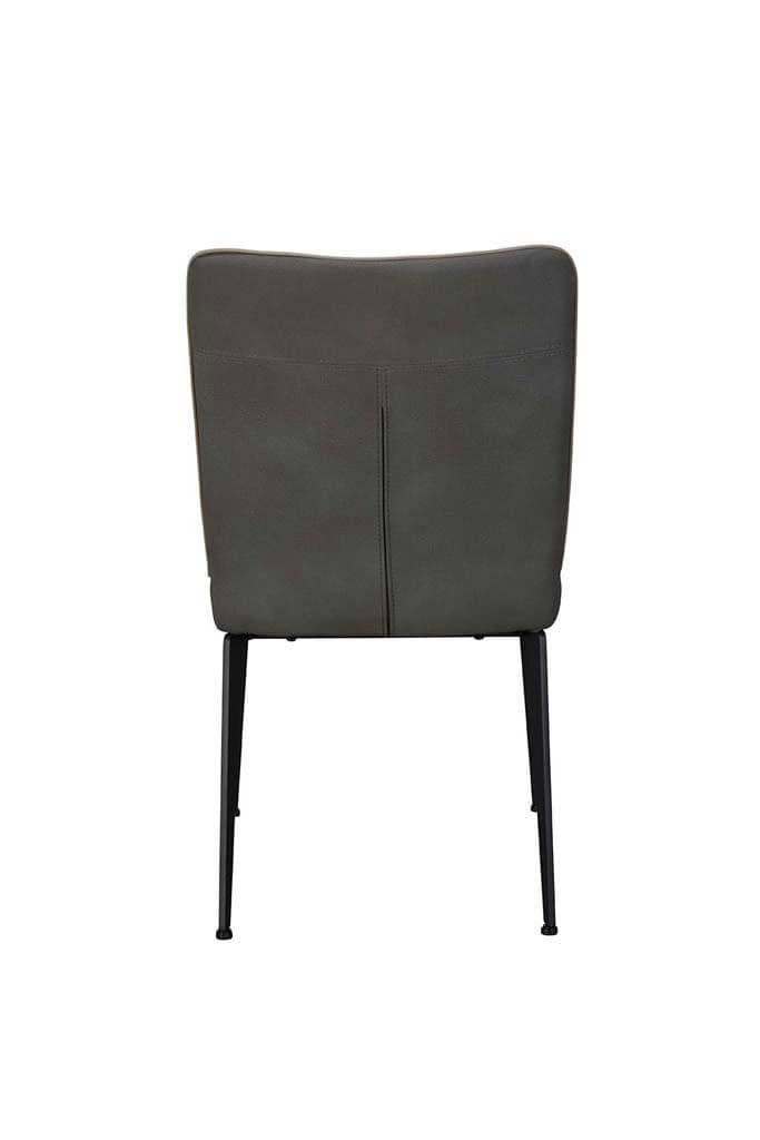 Rebecca Dining Chair (Pair) - Grey - Image 4