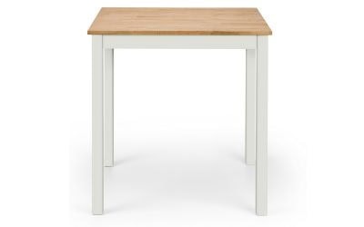 Essen Square Dining Table - White & Oak - Image 3
