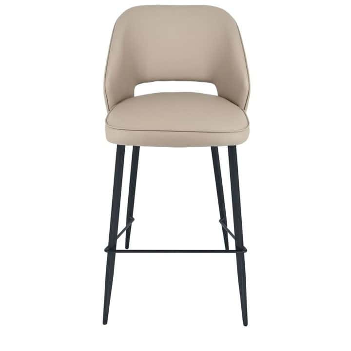 Sutton Stool - Mink Faux Leather (Set of 2) - Image 2