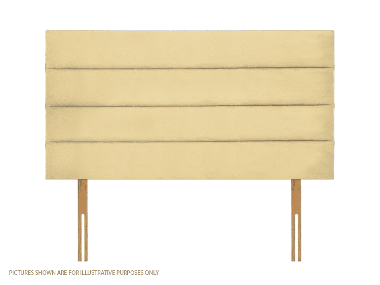Apollo 2ft6 Dundee Headboard - Velvet Cream | Buy Online | Beds.ie