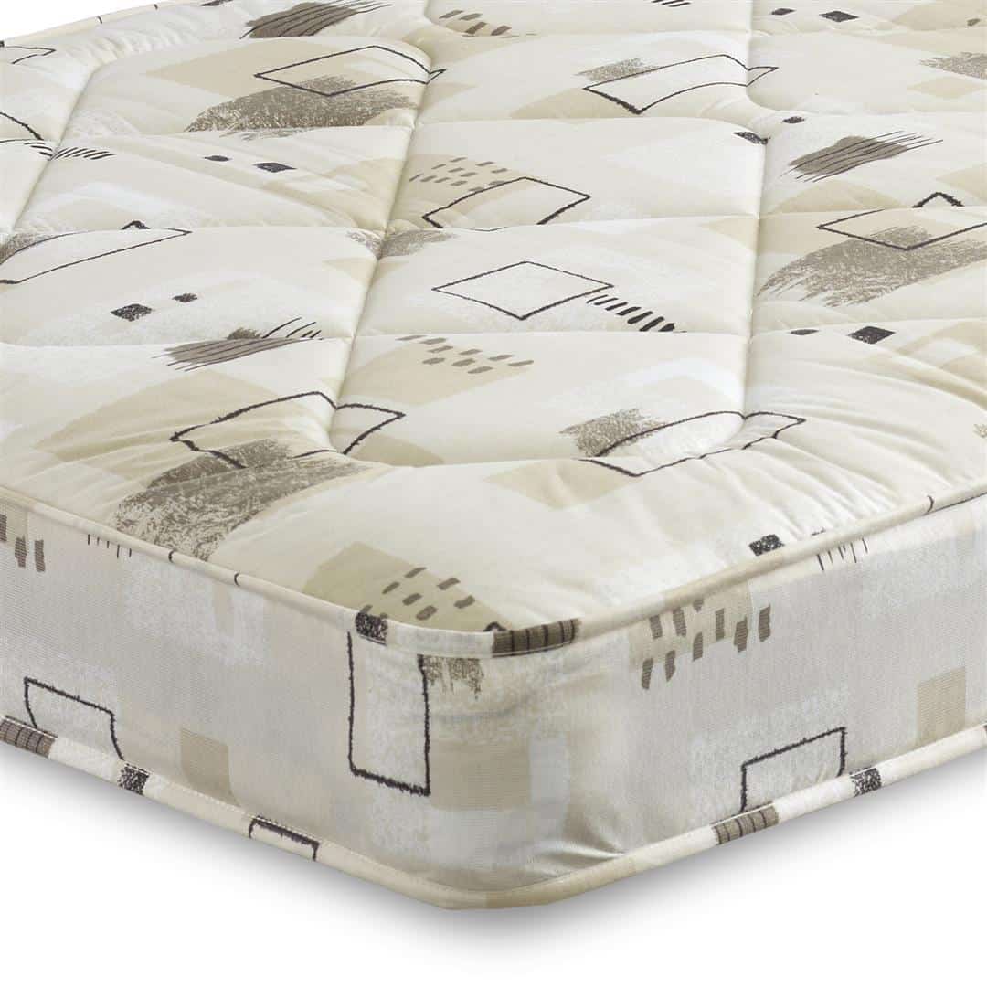 Apollo Plato 4ft6 Cream & Brown Mattress - Image 2
