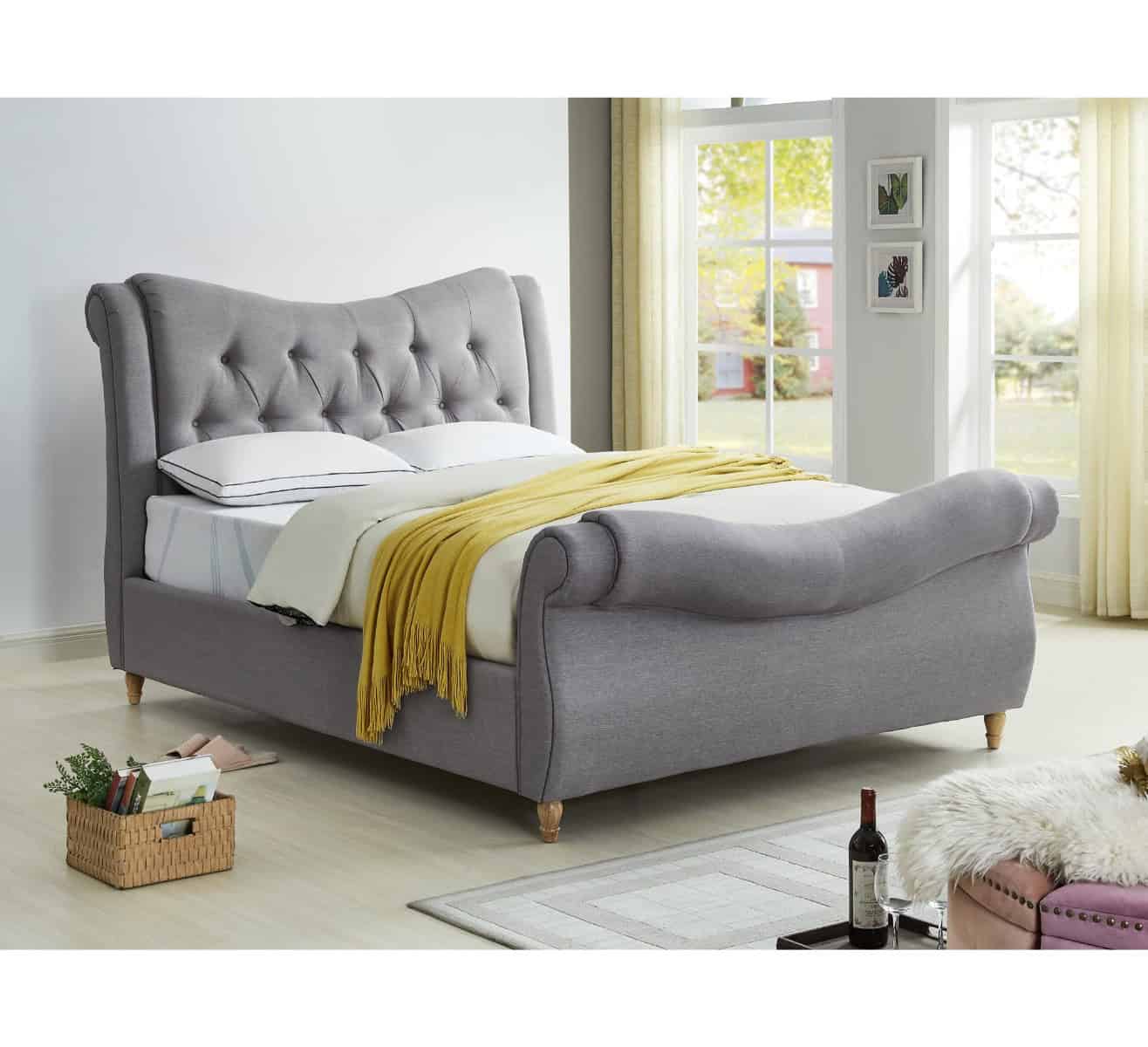 Arizona 6ft Bedframe - Grey | Buy Online | Beds.ie