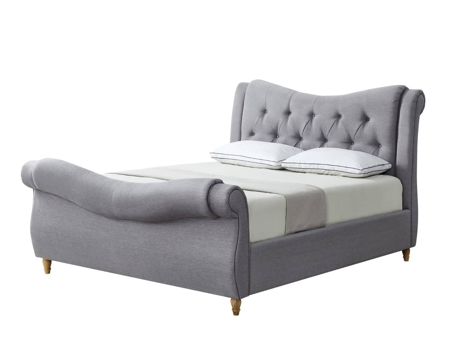 Arizona 6ft Bedframe - Grey - Image 3