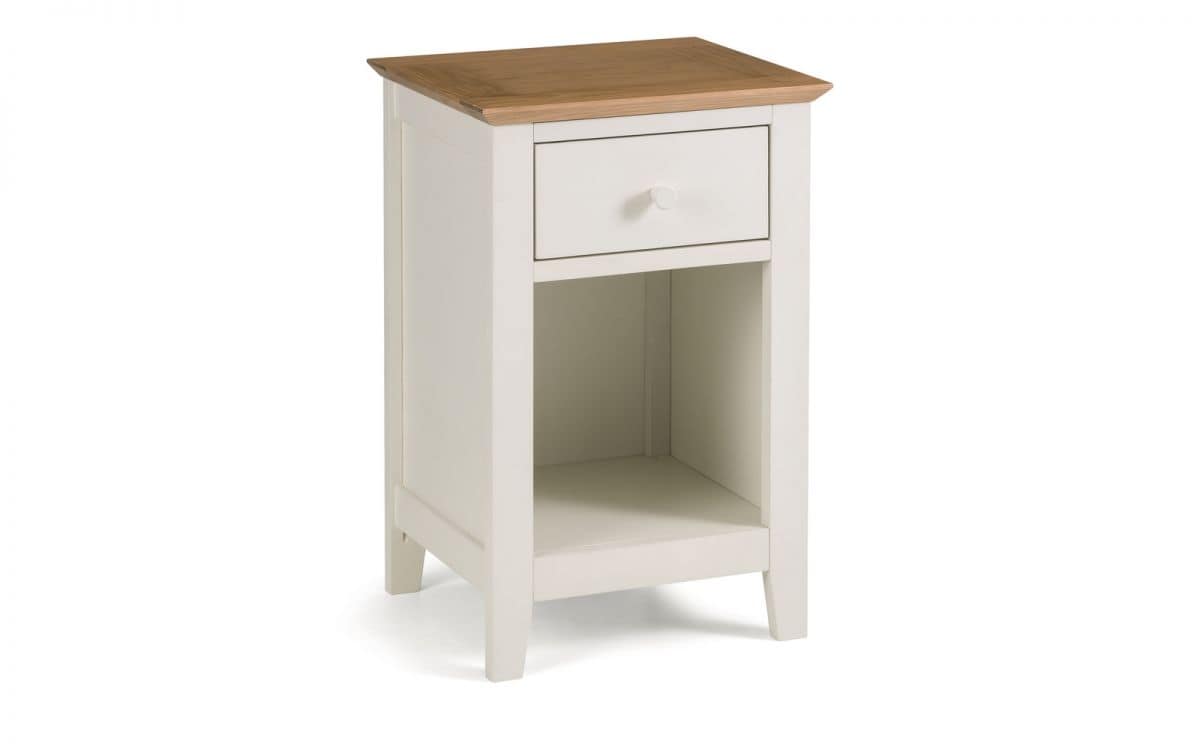 Syracuse Bedside - Ivory & Oak | Buy Online | Beds.ie