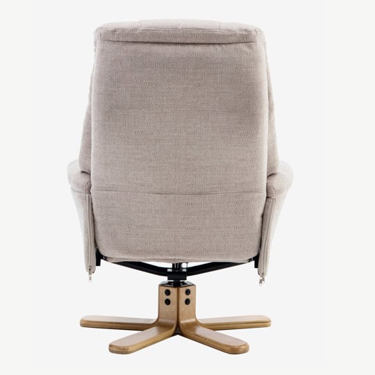 Enfield Swivel Recliner - Lisbon Wheat - Image 3