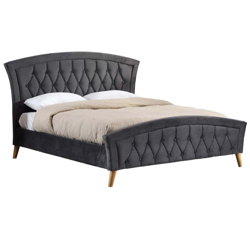 Kingston 5ft Bedframe - Grey - Image 6