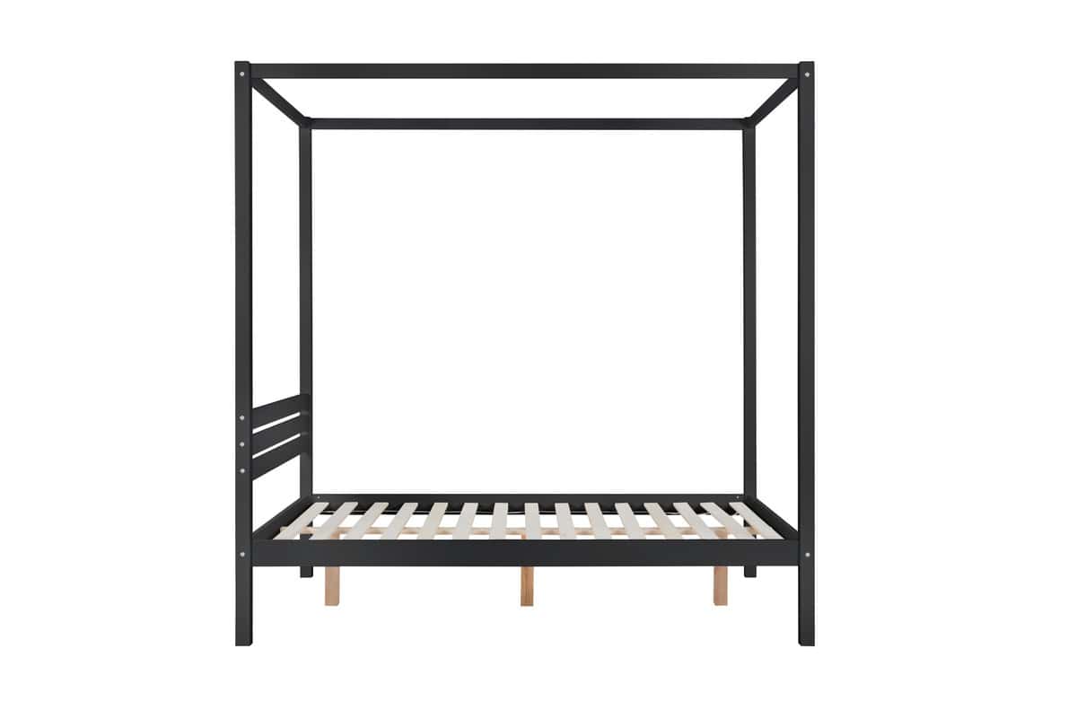 150cm Mercia Bed – Black - Image 5