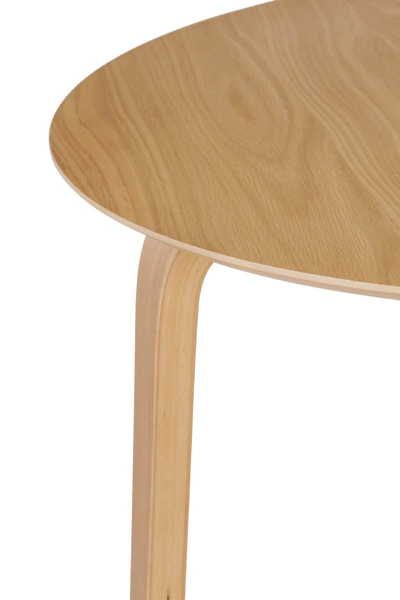 Addison Round Dining Table - Oak - Image 5
